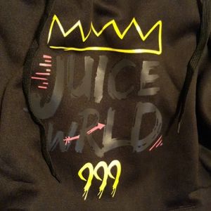 New Juice Wrld 999 black w/ slight yellow Hoodie